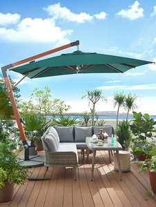 Parasol de jardin, de café et de cour, grand parasol avec logo, parasol d'extérieur, parasol de soleil, LS Wholesale Cantilever <span class=keywords><strong>Sun</strong></span> Patio Umbrella - Product Image 4