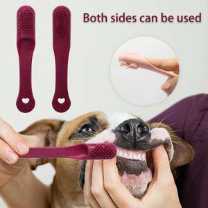 Fournitures de toilettage personnalisées pour animaux de compagnie Jouet à mâcher pour brosse à dents en silicone pour chien et chat - Product Image 4