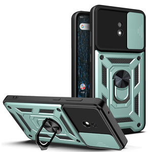 Étui de téléphone pour Nokia <span class=keywords><strong>C10</strong></span>, protection de l'appareil photo coulissant magnétique en métal antichoc - Product Image 4