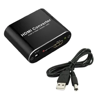 Bộ Trích Xuất Âm Thanh 4K HDMI 5.1 Bộ Chia Tín Hiệu Tương Thích HDMI Bộ Trích Xuất Âm Thanh TOSLINK SPDIF Quang Học