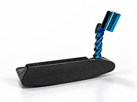 Nouvelle Arrivée Tête de Putter de Golf Professionnelle OEM Personnalisée en Acier Inoxydable 303 de 370G avec Face Texturée et Lame Fraisée CNC