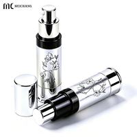 Flacon pulvérisateur et flacon de lotion PCR mini airless de 15 ml, 20 ml, 30 ml pour l'emballage de produits de soin de la peau en voyage
