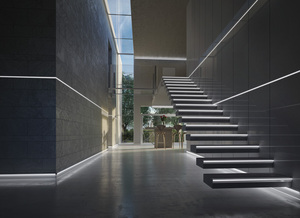 Profilés LED pour escaliers, bandes LED en <span class=keywords><strong>aluminium</strong></span>, profilés de bordure, éclairage LED pour escaliers - Product Image 2