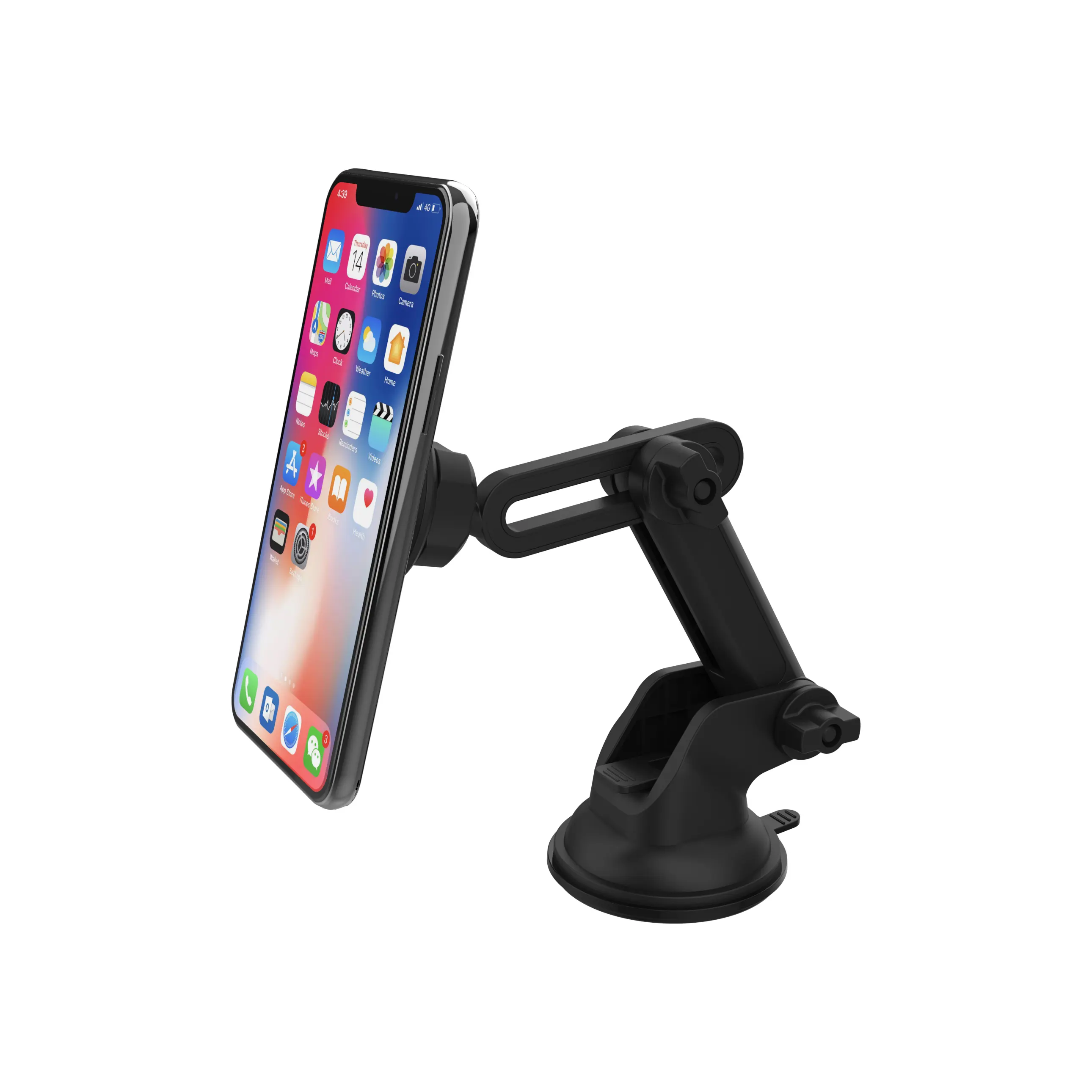 Phone Stand Hot Selling 360 Degree Rotation Strong Sticky Suction Cup Phone Holder Dashboard Mount Car Stand 6 Pcs Strong Magnet