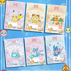 YQ - Caja <span class=keywords><strong>de</strong></span> Cartas Coleccionables Eif Baby, Diseño Roaming Through All Things, Tablero <span class=keywords><strong>de</strong></span> Arte Acrílico, Pikachu Pokemoned, Juegos <span class=keywords><strong>de</strong></span> <span class=keywords><strong>Mesa</strong></span> - Product Image 2
