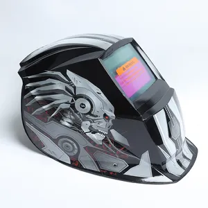 새로운 디자인 사용자 정의 데칼 아플리케 헤드 기어 공기 fed 용접 헬멧 CE 인증서