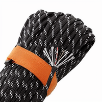 ENDNUS Corde de survie en plein air 100 pieds, couleurs camouflage, 550 pour 4 mm, nylon haute résistance