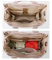 Sac à langer de luxe grande capacité, imperméable, sac à dos de voyage pour bébé, sac à langer de créateur