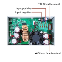 WZ6012 Module d'alimentation abaisseur haute puissance réglable CNC DC DC Buck Converter Courant constant Tension constante 60V 12A