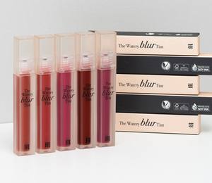 Tinte Labial MERZY WATERY BLUR SALMON BREW, Tinte Líquido K Beauty de 4 ml, Acabado Natural de Larga Duración, Aplicación Modular - Product Image 6