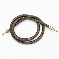 Tuyau d'huile de lubrification pour machine de moulage par injection REALMAX, gaine en tissu tressé en fil d'acier extérieur, 4mm 6mm