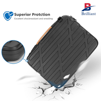 Brillant personnalisé étanche Eva coque rigide voyage étui pour ordinateur portable Portable léger haute qualité étuis pour ordinateur portable