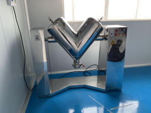 Equipo Mezclador de Proteínas en Polvo, Mezclador de Polvo Seco, Mezclador en Forma de V de Acero Inoxidable - Product Image 5