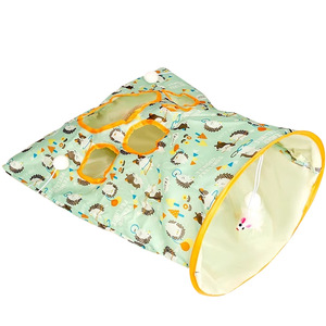 Juguetes para gatos, juguetes para gatos que se deslizan por bolsas, juguetes para gatos, túneles para gatos, papel chirriante, pompones resistentes a la masticación, artículos para mascotas - Product Image 1