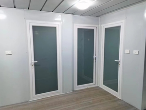 Casa Contenedor Modular Prefabricada de Lujo de 20 Pies y 40 Pies, Expandible, para Oficina en Exteriores, Color Personalizado, Fácil de Construir - Product Image 2