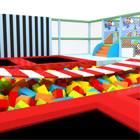 Aoleao Équipement de parc de trampolines sur mesure, aire de jeux intérieure, centre de jeux pour enfants, usage commercial, certifié CE TUV