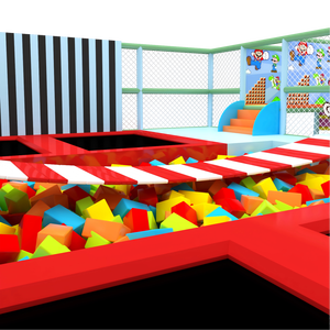 Équipement de parc de trampoline sur mesure gratuit, aire de jeux intérieure commerciale, centre de jeux, parc de trampoline pour enfants - Product Image 3
