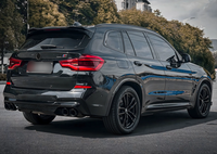 Pour BMW X3 G01 G08 2022-2024, diffuseur de pare-chocs arrière style X3M