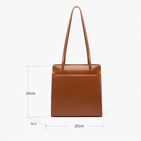 Sac à bandoulière en cuir véritable pour femme, fabrication OEM, marque privée, haute qualité, sac fourre-tout vintage, sac sous le bras personnalisé