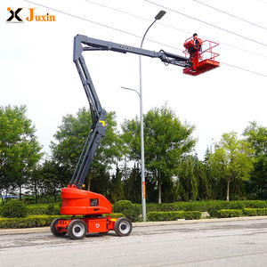 ציוד הרמה אווירית, פלטפורמת הרמה מפרקית חשמלית, ניידת ובעלת הנעה עצמית, עם תו תקן CE - Product Image 6