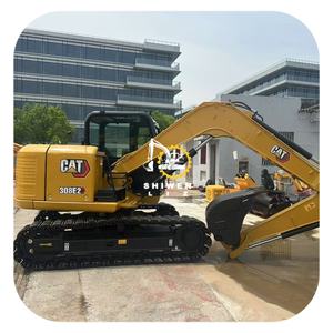 รถขุดขนาดเล็กมือสองคุณภาพสูง Cat308E2 จากญี่ปุ่น ราคาถูก สำหรับงานดิน 8 ตัน 95% สภาพเหมือนใหม่ Cat 308 308E 306e2 รถขุดตีนตะขาบ - Product Image 1
