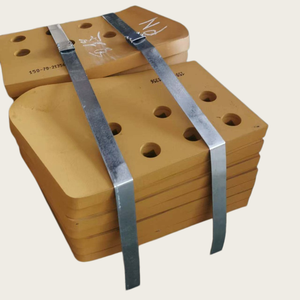 Lame d'angle pour bulldozer Shantui SD22, lame <span class=keywords><strong>de</strong></span> coupe d'angle TY220, plaque <span class=keywords><strong>de</strong></span> lame, boulons - Product Image 2