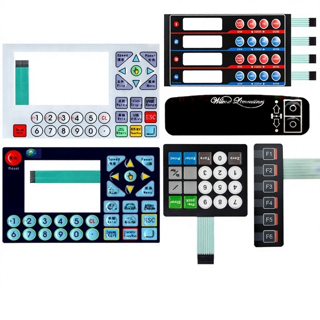 PETPC Acrylic Membrane Switch Custom-Made for Home Appliances Medical Devices; PC Touch Panel; PCB Membrane Switch Panel Model