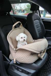 PETSTAR Custom Luxus Hunde träger Geldbörse Quilt ing Prozess Komfortabler Hunde autos itz für Reisen und im Freien - Product Image 6