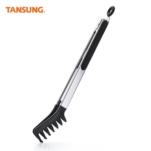 <span class=keywords><strong>Amazon</strong></span> Offre Spéciale En Acier Inoxydable de <span class=keywords><strong>Cuisine</strong></span> En Nylon Alimentaire Nouilles Pinces - Product Image 1