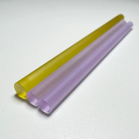 Barre de cristal laser Nd:YAG 532nm 1064nm JG2, taille personnalisée pour équipement laser médical et cosmétique