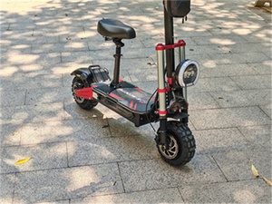 Stock entrepôt UE, Trottinette électrique tout-terrain pour adulte avec démarrage par carte NFC, 11 pouces, 60V 38Ah, autonomie maximale 100-120 km, pliable - Product Image 3