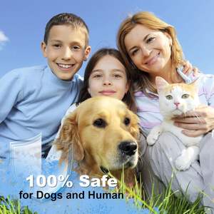 2025 Neuestes Modell Schock halsband für Hunde Verhaltens modifikator Abwehr von Hunden mit zwei Ultraschalls ystemen, 1000mAh Batterie - Product Image 3