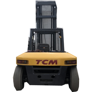 Second-Hand Original TCM Diesel Forklift 10 Ton Engine <b>Used</b> Japan Origin Manual 4WD Solid Tire - Product Image 1
