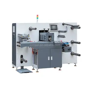 MT-350YM Rotary Automatic Adhesive Sticker Label Die Cutting Slitting Machine With Die Cut Unit