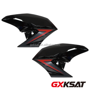 GXKSAT - Cubierta Exterior del Panel Lateral Delantero Derecho en Blanco, Azul y Negro, Compatible con <span class=keywords><strong>CB125F</strong></span> GLR125 2014-20 - Product Image 4
