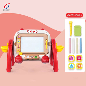 <span class=keywords><strong>Tableau</strong></span> magnétique effaçable pour enfants, accessoires de dessin et de <span class=keywords><strong>peinture</strong></span> éducatifs, jouet de dessin animé Montessori pour tout-petits - Product Image 3