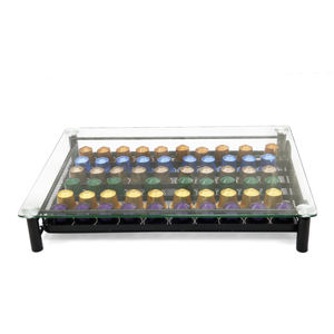 Support de tiroir de rangement original <span class=keywords><strong>Nespresso</strong></span> en verre trempé cristal <span class=keywords><strong>pour</strong></span> 60 pièces <span class=keywords><strong>Capsules</strong></span> <span class=keywords><strong>Nespresso</strong></span> - Product Image 5