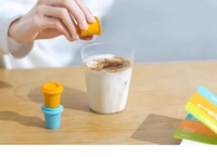 Capsules de café en plastique de couleur personnalisée avec couvercle, emballage et conteneur de rangement pour le bureau