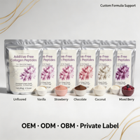 Collagène Marin Sans Additifs en Gommes Peptidiques avec Biotine et Vitamine C, Inodore, Favorise la Santé des Cheveux, de la Peau et des Articulations, Antioxydant, pour les Ongles