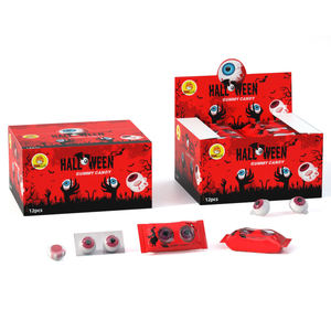 Bonbons gélifiés en forme de parties du corps pour Halloween effrayant |   Yeux en conserve fourrés à la confiture et friandises anatomiques |   Vente en gros OEM en vrac - Product Image 3
