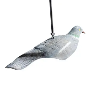 室内或庭院装饰用花园仿真猎鸭诱饵鸽子3D动物诱饵诱饵