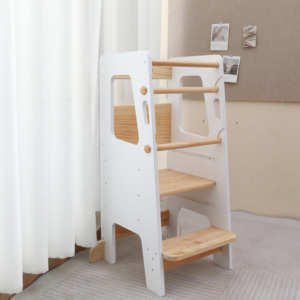 Torre perfecta Asistente <span class=keywords><strong>de</strong></span> <span class=keywords><strong>cocina</strong></span> <span class=keywords><strong>para</strong></span> niños en edad preescolar taburete <span class=keywords><strong>de</strong></span> pie Torre <span class=keywords><strong>de</strong></span> aprendizaje segura montessori - Product Image 3