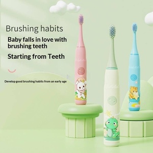 <span class=keywords><strong>Cepillo</strong></span> de Dientes Eléctrico para Niños de 3 a 6 a 12 Años, Totalmente Automático, Recargable, con Cerdas Suaves, para Niños y <span class=keywords><strong>Niñas</strong></span>, China - Product Image 2