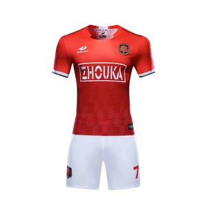 Football shirts short sleeve soccer uniform custom soccer jersey cheap soccer uniform set - Product Image 3