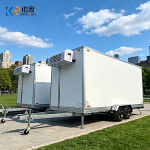Remolque Refrigerado Comercial con Carrocería de Fibra de Vidrio para Suministro de Alimentos Fríos en Restaurantes y Hoteles - Product Image 1