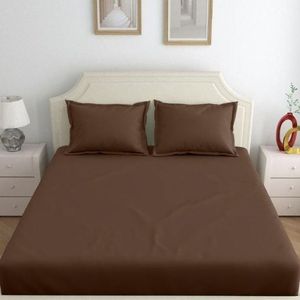 Tùy chỉnh ban đầu được thực hiện màu hồng Twill bông đôi bedsheet 108x108 inch Vua Kích thước miễn phí Doanh được trang bị tấm phẳng thiết kế hoa" - Product Image 2