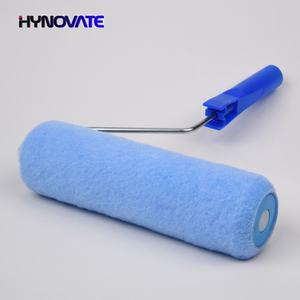 Cepillo de <span class=keywords><strong>rodillo</strong></span> de pintura de <span class=keywords><strong>pared</strong></span> áspera Cepillo de <span class=keywords><strong>rodillo</strong></span> de estilo de jaula de EE. UU. <span class=keywords><strong>Rodillo</strong></span> de Pintura Decorativa de poliéster azul - Product Image 5