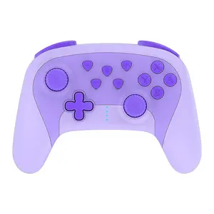 YLWベビーゲームコントローラーおもちゃ男の子女の子魅力的な紫色のワイヤレススイッチコントローラーPC用P3NSスイッチプロコントローラー