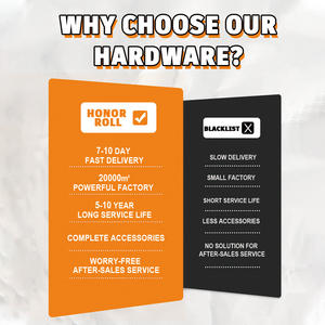 <span class=keywords><strong>Pièces</strong></span> <span class=keywords><strong>de</strong></span> quincaillerie pour portes <span class=keywords><strong>de</strong></span> <span class=keywords><strong>garage</strong></span> sectionnelles en acier inoxydable au design moderne Accessoire durable pour portes <span class=keywords><strong>de</strong></span> garages inclinables - Product Image 6