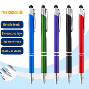 מכירה לוהטת אלומיניום מותאם אישית עט עם לוגו בולדווין Stylus טוויסט מתכת עט עבור משרד וקידום